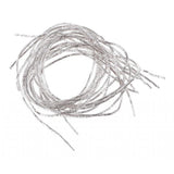 Maxbell 140cm metallic embroidery thread cross-stitch sewing crafts cord  Silver