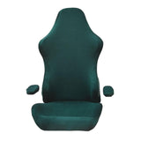 Maxbell Office Chair Slipcover with Arm Rest Covers for Armchair Swivel Chair, Green