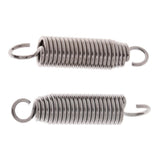 Maxbell 2 Pieces Drum Pedal Beater Mallet Springs Stainless Steel