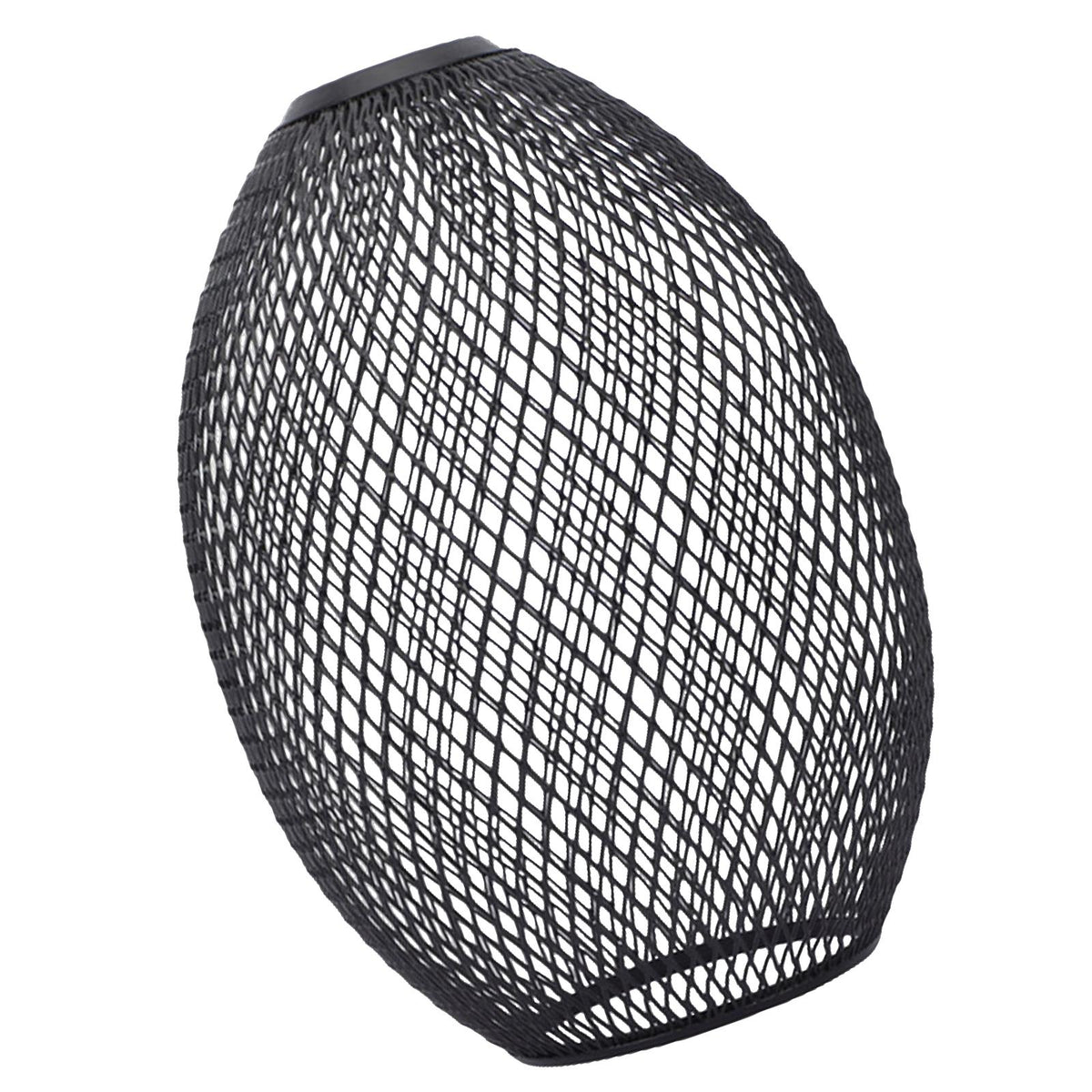 Maxbell Iron Wire Lampshade Lighting Fixtures Cover for Bedroom Kitchen Black