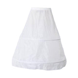 Maxbell Wedding Crinoline Bride Pannier 2 Hoops Skirt Underskirt for Wedding Dress