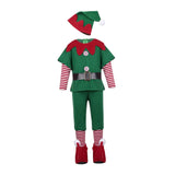 Maxbell Elf Christmas Costume Clothes Photo Props Cosplay for Party Halloween Xmas Men 180cm