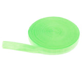 Maxbell 10 Meters Cotton Elastic Band Sewing Trims 15mm Width Fluorescent Green