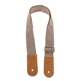 Max Ukulele Strap Belt with PU Leather Ends for Ukuele 4 String Guitar Gray
