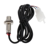 Max 12V Motorcycle Speedometer Cable Sensor Case Digital Odometer  85cm