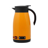 Maxbell Car Kettle Boiler 12V 24V 680ml Heated Water Cup Good Sealing Performance Orange