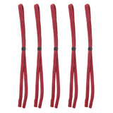 Max 5 Pieces Anti-slip Sports Glasses Strap Sunglasses Eyeglasses String Red