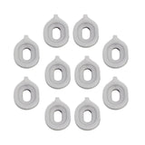 Maxbell 10Pcs Valve Guides Euphonium Plastic Musical Instrument Repair Set Accessory