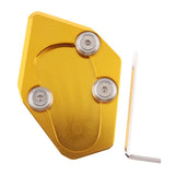Maxbell Kickstand Side Stand Extension Pad for Yamaha T-max 530 2015-2016 Gold
