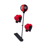 Maxbell Kids Punching Bag Set Adjustable Stand Home with Gloves Exercise Fitness two gloves