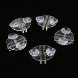 Max 5 pcs Aquarium Fish Tank Partition Clip Breeding Separator Suction Cup Clips