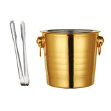 Maxbell Drinks Chiller Bucket Beverage Chilling Bucket 3L for Parties Bar Buffet Aureate