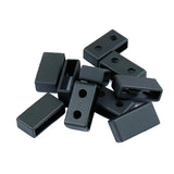 Max 10x Rubber Watch Band Loop for Casio G-SHOCK BA100 GA100 Retainer Black 20mm