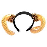 Maxbell Gothic Horn Headband for Halloween Costume Cosplay Party