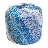 Maxbell 40g Cotton Lace Crochet Yarn Lot for Knitting Crafts DIY Crocheting Blue