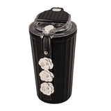 Maxbell Stainless Steel Insulated Travel Mug with Tea Infuser Reusable for Travel Black