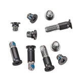 Maxbell 10 Pieces Sturdy Bottom Case Cover Screws Replace for 13in A1932 Accessories Gray