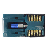 Max 10pcs Hex Shank Security Bit with Extension Bit Precision Screwdriver Set
