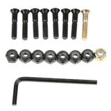 Maxbell Longboard Skateboards Cruiser Hardware Screws Bolts with Hex Tool Style 2