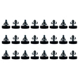 Maxbell 1/4inch Thread Adjustable Furniture Levelers Adjustable Table Chair Levelers