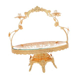 Maxbell European Style Fruit Tray Dried Food Plate for Countertop Holiday Decoration