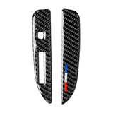 Maxbell Carbon Fiber Gearshift Strip Frame Trim Stickers for Ford Mustang 2015-2017