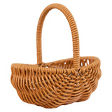 Maxbell Woven Baskets Romantic Flower Storage Basket for Wedding Photo Props Bedroom