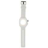 Maxbell 42mm Protective Case Watch Band Strap for Apple Watch iWatch 321 White