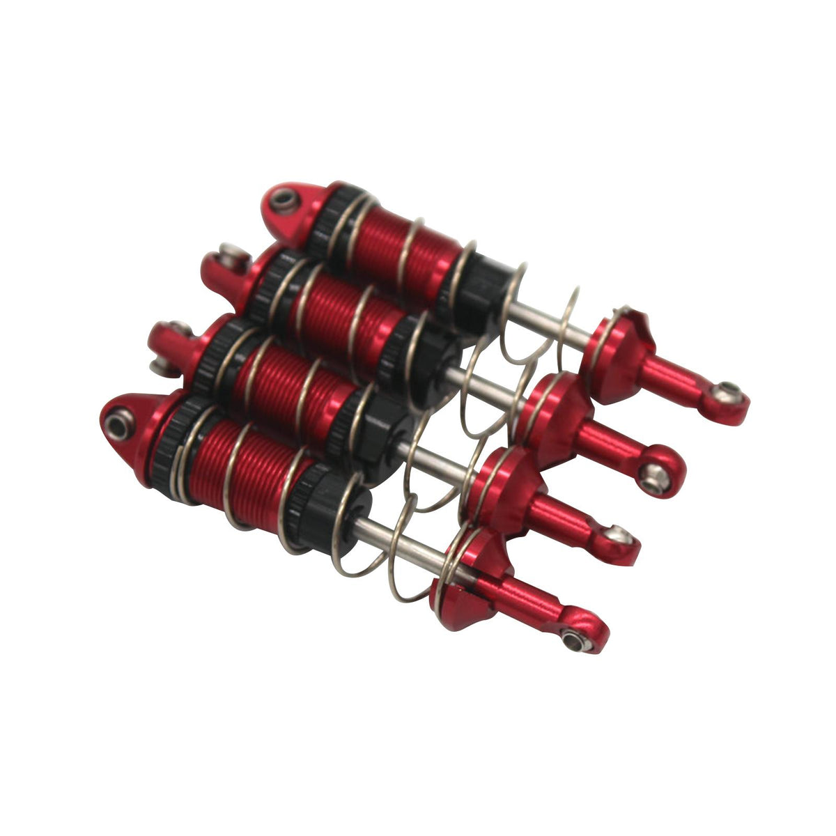 Maxbell Remote Control Car Shock Absorber for 16210 1/16 Vehicles DIY Accessories Red