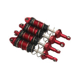 Maxbell Remote Control Car Shock Absorber for 16210 1/16 Vehicles DIY Accessories Red