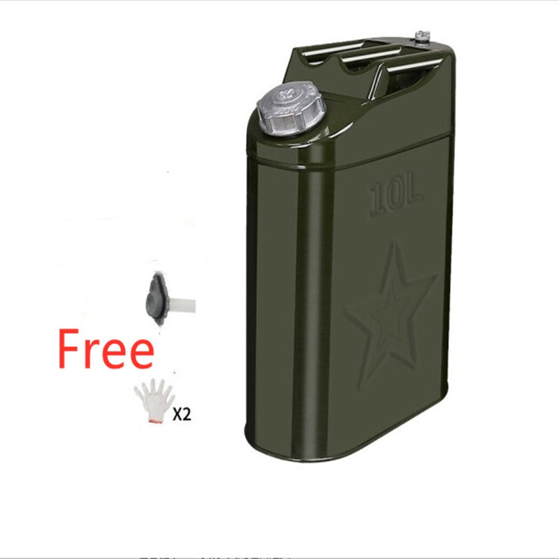 Maxbell 10L Fuel Container Petrol Cans Motorcycle Fuel Tank 3 Grids Vertical Style