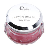 Max 8 Jars Portable Beauty Eye Shadow Makeup Palette Shimmer Highlighter Set 08