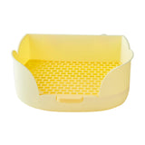 Maxbell Pet Toilets Potty Trainer Galesaurs Hamster Indoor Ferret Rabbits Litter Box Yellow
