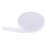 Maxbell 10 Meters Cotton Elastic Band Sewing Trims 15mm Width White