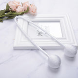 Max 1Pcs Curtain Tiebacks/Clips Creative Drapery Holdback Buckles White