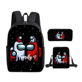 Maxbell 3 Pcs/Set Mens Bag Travel Backpack Gym Sack  Style 1
