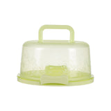 Maxbell Cake Container with Lid Cover Handle Cake Storage Container for Pies Dessert Green