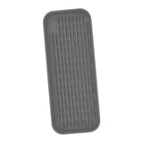 Maxbell Silicone Tray Sink Drainer Pad Heat Resistant for Countertop Kitchen Home Gray