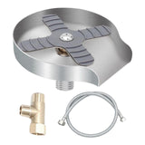 Maxbell Kitchen Sink Faucet Cup Rinser Cleaner Attachment for Sink Restaurants StyleD