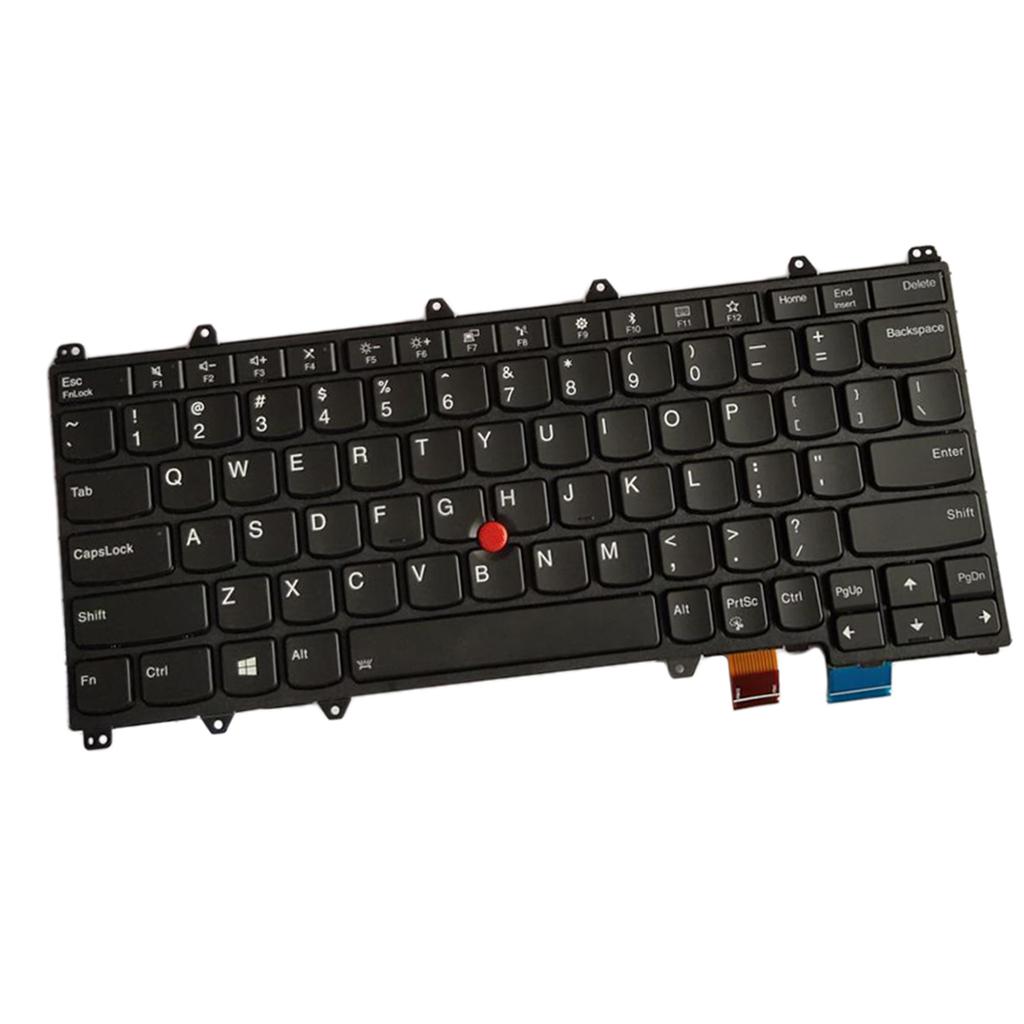 Maxbell Keyboard for Lenovo ThinkPad Yoga 260 00PA124 00PA206 US Black W/ Backlit