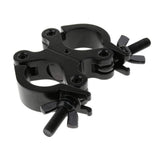 Maxbell DJ Light Clamps Dual Swivel Clamp for 1.25-1.38inch Diameter Pipe Accessory Black