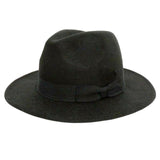 Maxbell Classic Felt Panama Jazz Top Hat Holiday Decorative Dress up Accessories Black