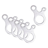 Maxbell AntiSlip Tightening Buckles 3 Hole Accessories Outdoor Activity Hiking Argent 5pcs