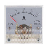 Max DC Ammeter Analog Panel Meter Amp Meter Current Panel Meter Gauge 0-20A(75mV)