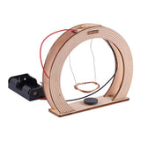 Max Wooden DIY Science Electromagnetic Swing Toy Experiment Kits for Children