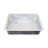 Maxbell Engine Oil Drain Pan Rectangle Oil Drip Pan for Truck Motorbike Vehicle White M