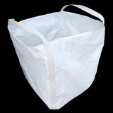Max 2t FIBC Bulk Bag Super Sack Waste Storage 3.3x3.3x3.9' Basic w/2 Side Handle