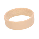 Maxbell Pony Band Clip New Wide Pony Hair Band Dark Chocolate Hair Tie Band White