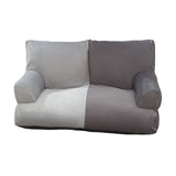 Maxbell Dog Sofa Bed Four Seasons Universal Fashion Nest Soft Pet Sofa Bed for Puppy Dark Gray Light Gray
