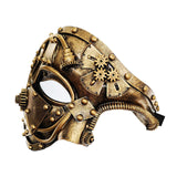 Maxbell Creative Punk Cover Cosplay Costume Props for Party Carnival Decoration Antique Copper